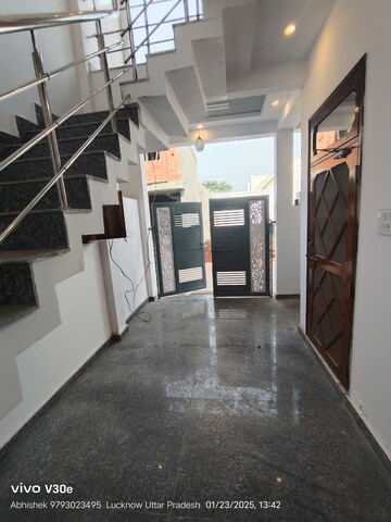 Staircase in 3 BHK Independent House at Jankipuram – for Sale