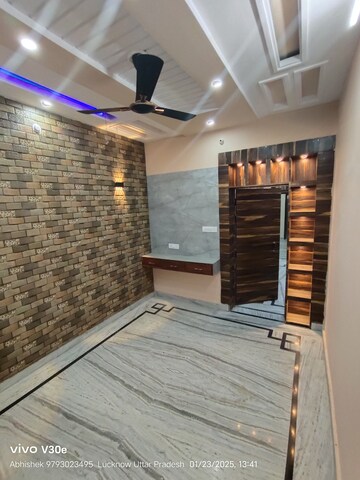 Staircase in 3 BHK Independent House at Jankipuram – for Sale