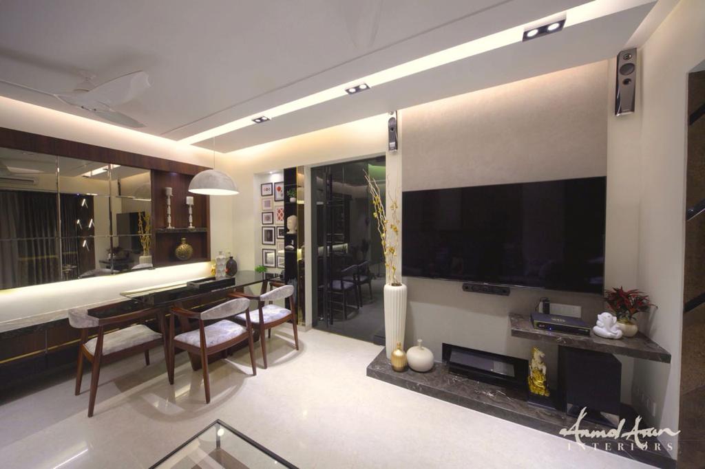 3 BHK + Study Room 1100 Sq.Ft. Apartment in Chakala Pragati Chs