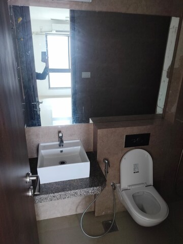 Bathroom in 3 BHK Apartment at Sunteck City Avenue 2, Goregaon West – for Rent