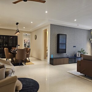 Living Room in 3.5 BHK Apartment at The Ananta Aspire, High Ground – for Sale