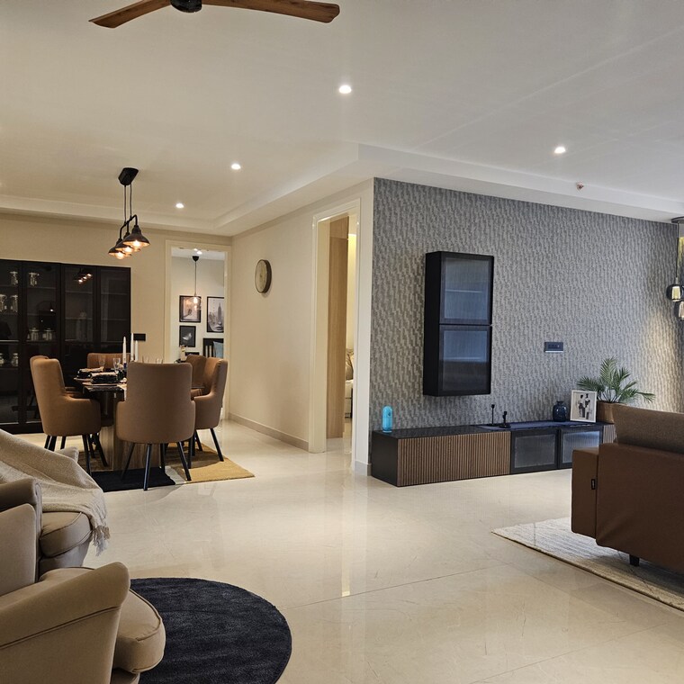 Living Room, the-ananta-aspire 3.5 Bedroom 2247 Sq.Ft. Apartment In High Ground Zirakpur 8124434