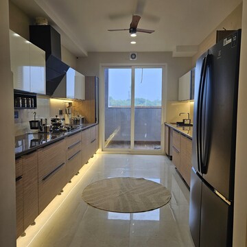 Building Lobby in 3.5 BHK Apartment at The Ananta Aspire, High Ground – for Sale