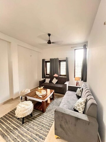 Living Room in 3 BHK Builder Floor at Chattarpur – for Rent