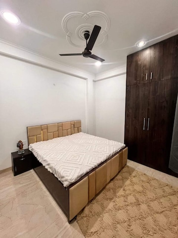 Bedroom in 3 BHK Builder Floor at Chattarpur – for Rent