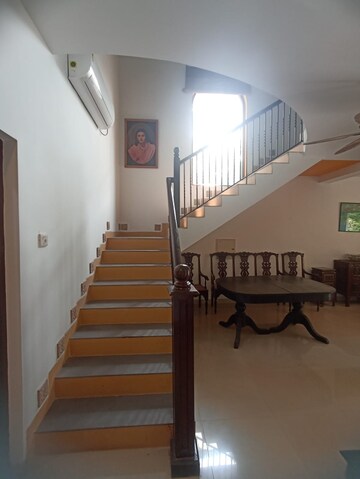 Staircase in 3 BHK Villa at Siolim – for Rent