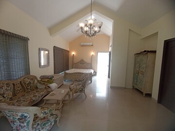 Living Room in 3 BHK Villa at Siolim – for Rent
