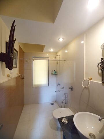Bathroom in 3 BHK Villa at Siolim – for Rent