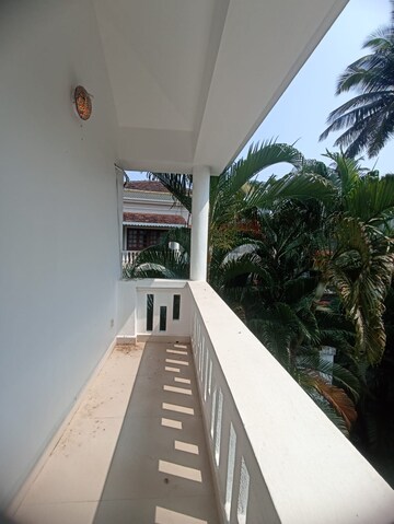 Balcony in 3 BHK Villa at Siolim – for Rent