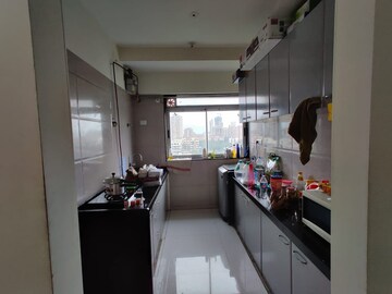 Kitchen in 2 BHK Apartment at Group Seven Rushi Heights, Goregaon East – for Rent