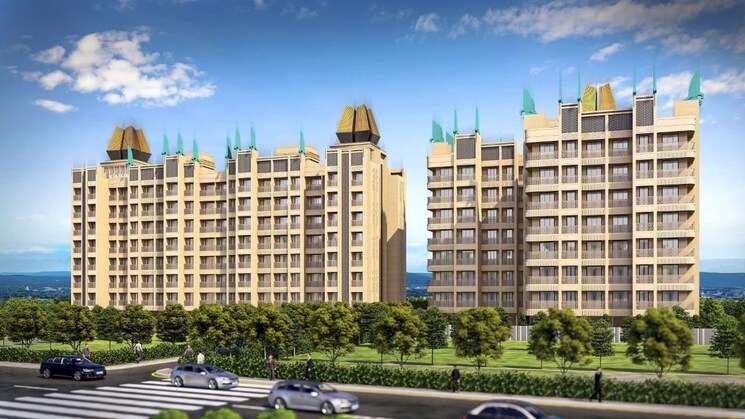 Exterior View, sharda-serene 2 Bedroom 950 Sq.Ft. Apartment In Mharal Thane 8124635