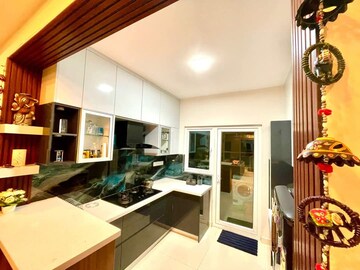 Kitchen in 3 BHK Apartment at SJR Palazza City, Sarjapur Road – for Rent