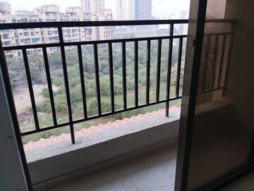 Balcony in 1 BHK Apartment at Sai Satyam Residency Kalyan West, Kalyan West – for Sale