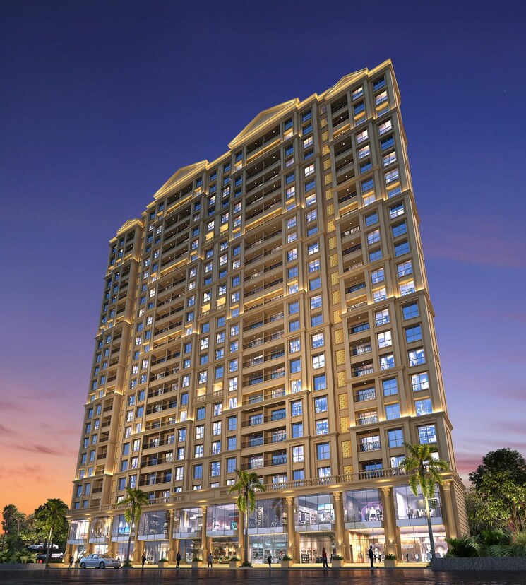 Exterior View, triveni-pearl 3 Bedroom 1100 Sq.Ft. Apartment In Khadakpada Thane 8124801