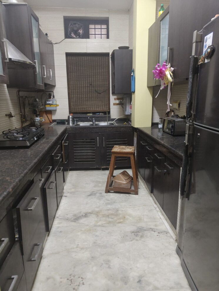 Kitchen, alaknanda 3 Bedroom 1600 Sq.Ft. Apartment In Alaknanda Delhi 8124813