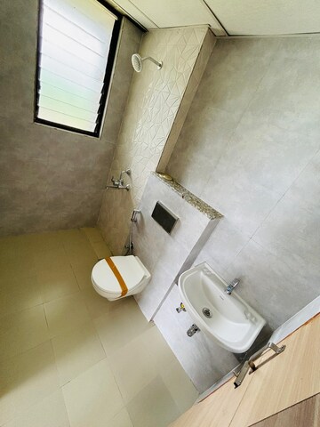 Bathroom in 2 BHK Apartment at Wadhwa Wise City, Old Panvel – for Rent