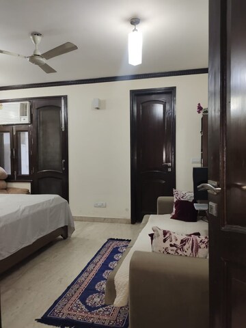 Bedroom in 3 BHK Builder Floor at East Of Kailash – for Rent