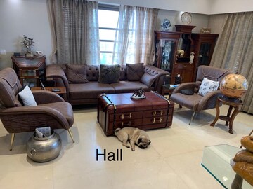 Living Room in 4 BHK Penthouse at Bonny Casa, Bandra West – for Rent
