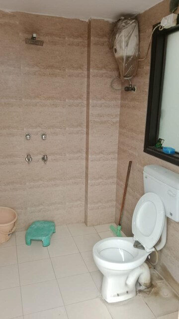 Bathroom in 1 BHK Builder Floor at Greater Kailash I – for Rent