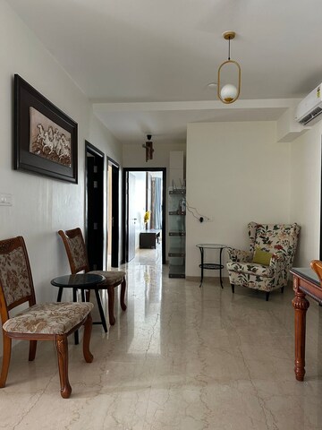 Living Room in 3 BHK Apartment at Oberoi Maxima, Andheri East – for Rent