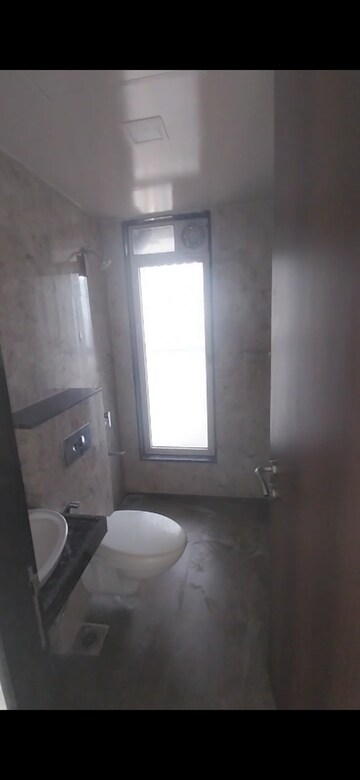 Bathroom in 2 BHK Apartment at Sheth Montana, Mulund West – for Rent