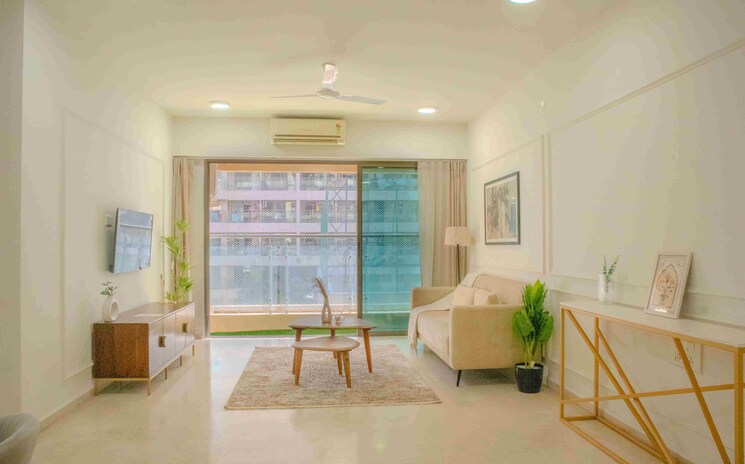 Living Room, shapoorji-pallonji-vicinia 2 Bedroom 888 Sq.Ft. Apartment In Powai Mumbai 8125004