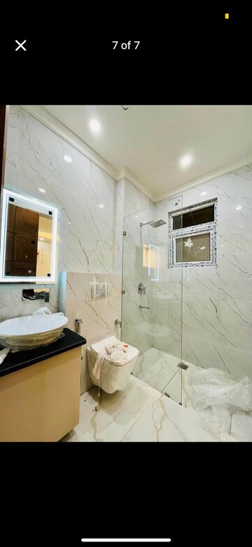 Bathroom in 4 BHK Builder Floor at Ansal API Esencia, Sector 67 – for Sale