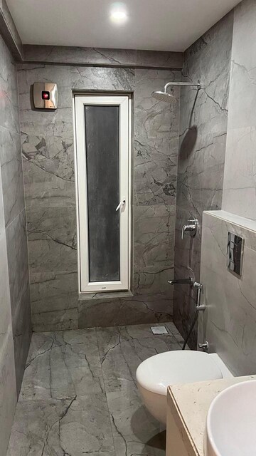 Bathroom in 4 BHK Apartment at Diamond Garden, Chembur – for Rent