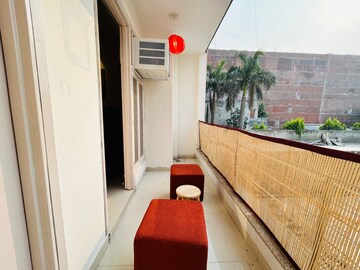 Balcony in 2 BHK Builder Floor at Saket – for Rent