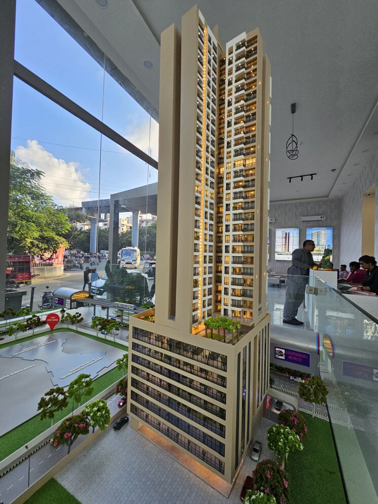 Exterior View, ashar-axis 1 Bedroom 462 Sq.Ft. Apartment In Majiwada Thane 8125225
