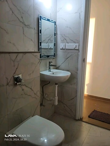 Bathroom in 2 BHK Apartment at Runwal Bliss, Kanjurmarg East – for Rent