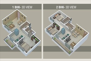 Floor Plan in 1 BHK Builder Floor at Zoya Royal Residency, Dhansar – for Sale