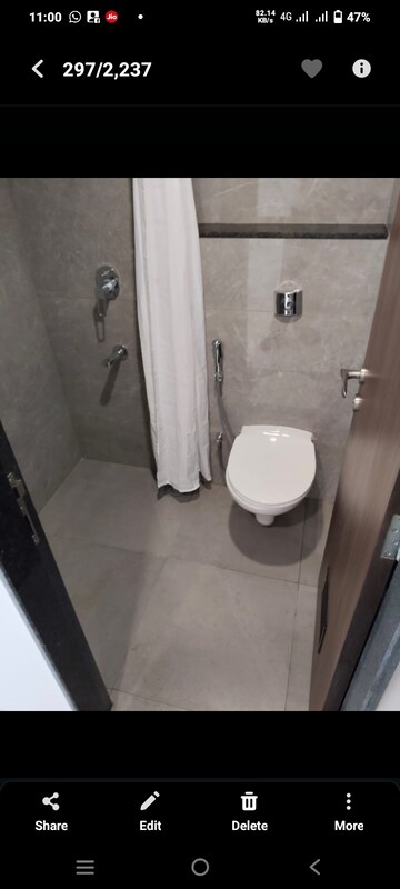 Bathroom in Studio Apartment at VJ IndiLife, Pashan – for Rent