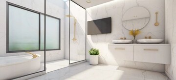 Bathroom in 5 BHK Villa at VTP Velvet Villa, Kharadi – for Sale