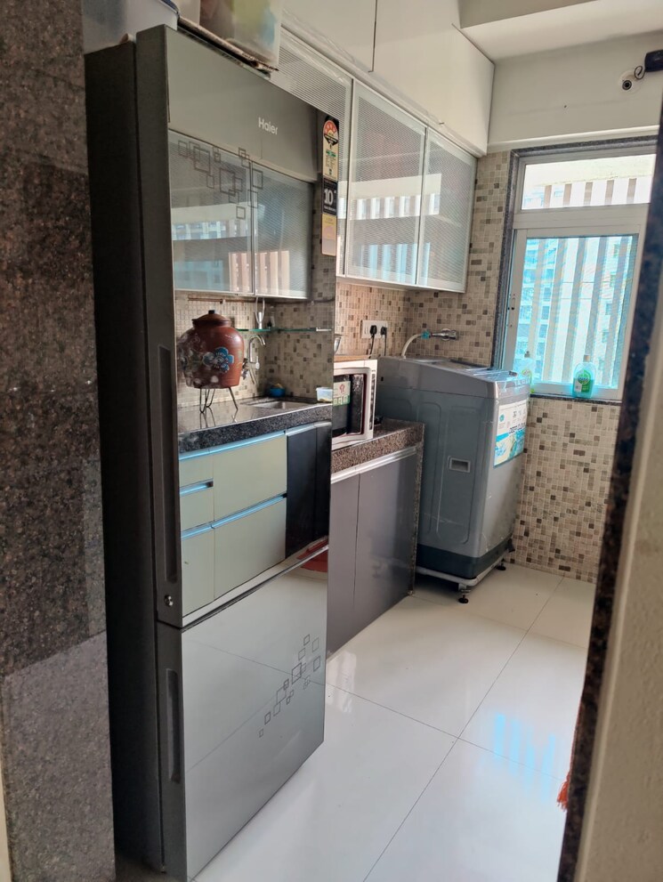 Kitchen, veena-serenity 2 Bedroom 572 Sq.Ft. Apartment In Chembur Mumbai 8125275