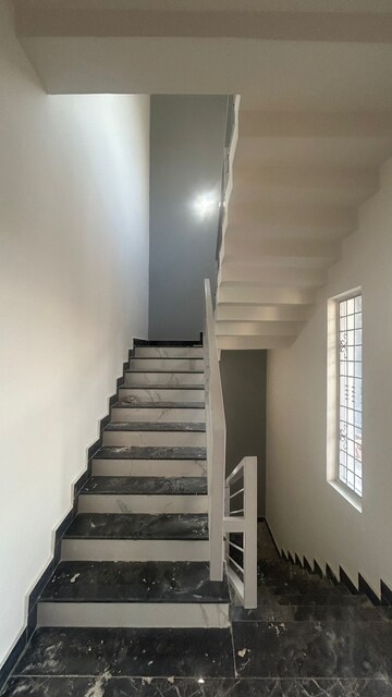 Staircase in 6 BHK Independent House at Ansal Golf Villas, Sushant Golf City – for Rent
