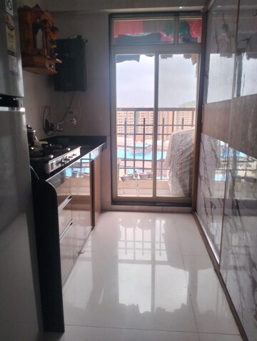 Balcony in 2 BHK Apartment at Poonam Park View, Virar West – for Rent