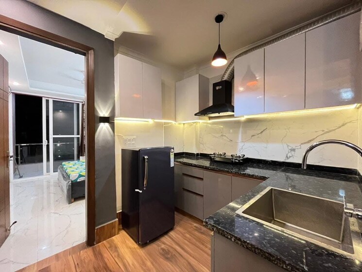 Kitchen, saket 2 Bedroom 900 Sq.Ft. Builder Floor In Saket Delhi 8125665