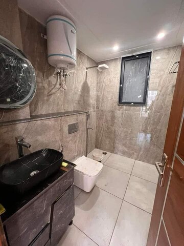 Bathroom in 2 BHK Builder Floor at Saket – for Rent