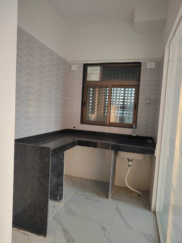 Kitchen in 1 BHK Apartment at Bombay Slum Orchid Residency, Kandivali West – for Rent