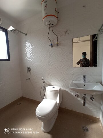 Bathroom in 2 BHK Builder Floor at Saket – for Rent