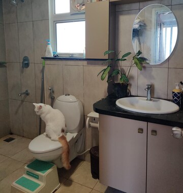 Bathroom in 2 BHK Apartment at Kolte Patil iTowers Exente, Electronic City Phase I – for Rent