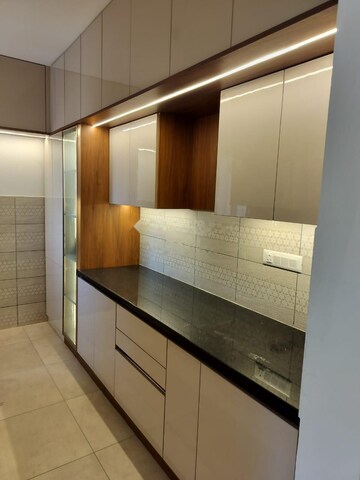 Kitchen in 3 BHK Apartment at Brigade El Dorado, Bagaluru  – for Rent