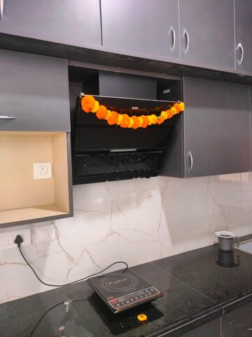 Kitchen in 3 BHK Apartment at Brigade El Dorado, Bagaluru  – for Rent