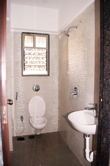 Bathroom in 2.5 BHK Apartment at Excellaa Panama Park, Viman Nagar – for Rent