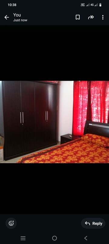 Bedroom in 2 BHK Apartment at Pristine Grandeur, Wakad – for Sale