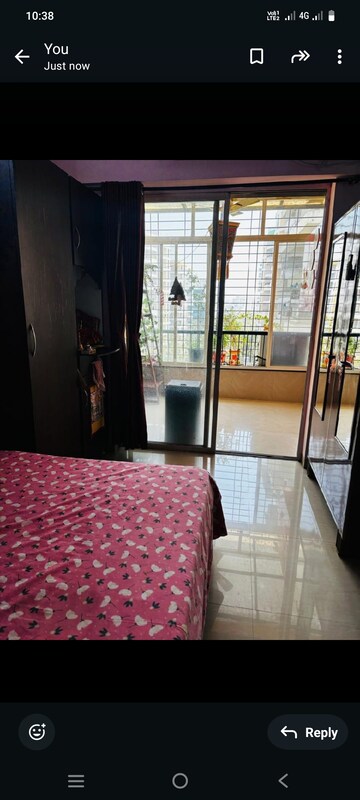 Bedroom in 2 BHK Apartment at Pristine Grandeur, Wakad – for Sale