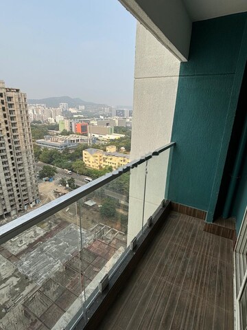Balcony in 2 BHK Apartment at Megapolis Serenity, Hinjewadi – for Rent