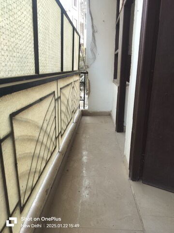 Balcony in 2 BHK Builder Floor at Chattarpur – for Rent
