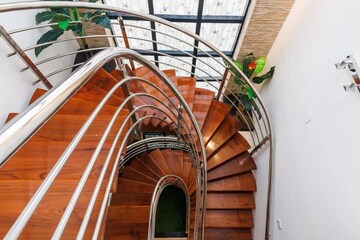Staircase in 4 BHK Independent House at Kalkere – for Sale